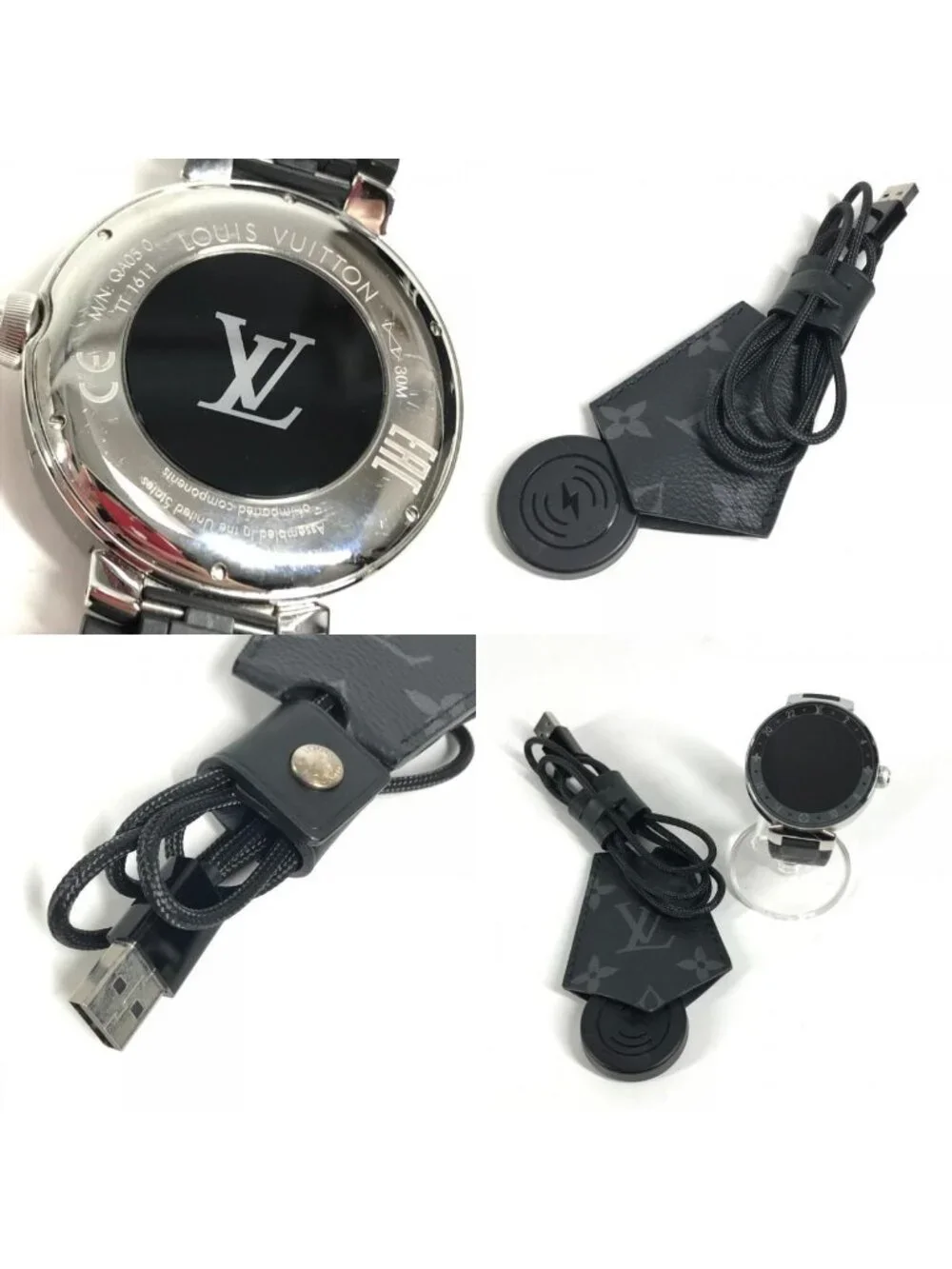 Louis Vuitton Watch Tumble Horizon V2 Connected SS Black